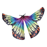 Maxbell Adults Belly Wings Dancing Butterfly Wing Halloween Dance Accessories Props