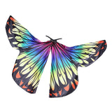 Maxbell Adults Belly Wings Dancing Butterfly Wing Halloween Dance Accessories Props