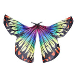 Maxbell Adults Belly Wings Dancing Butterfly Wing Halloween Dance Accessories Props