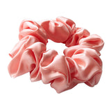 Maxbell Mulberry Silk Hair Scrunchies Elastic Hairband Soft Bobble Hair Tie Rose Red