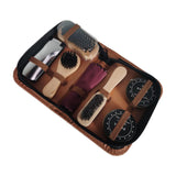 Maxbell Shoe Shine Care Kit Shoe Polish Brush Set for Leather Shoe Boot Daily Care