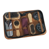 Maxbell Shoe Shine Care Kit Shoe Polish Brush Set for Leather Shoe Boot Daily Care
