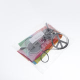 Maxbell 3pcs Peace Sign Hippie Colors Necklace Party Cosplay Jewelry Set Necklace 2