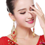 Maxbell Women Belly Dance Accessories - Earrings/Necklace/Head Chain Ear Clip