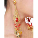 Maxbell Women Belly Dance Accessories - Earrings/Necklace/Head Chain Ear Clip