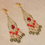 Maxbell Women Belly Dance Accessories - Earrings/Necklace/Head Chain Ear Clip