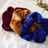 Maxbell Hair Scrunchies Velvet Elastic Hair Bands Scrunchy Hair Ties Ropes 20pcs