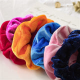 Maxbell Hair Scrunchies Velvet Elastic Hair Bands Scrunchy Hair Ties Ropes 20pcs