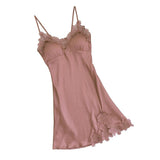 Maxbell Maxbell Women Nightgown Sexy Lingerie Lace Chemise Nightdress S