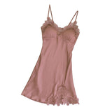 Maxbell Maxbell Women Nightgown Sexy Lingerie Lace Chemise Nightdress S