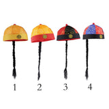 Maxbell 4 Pieces Chinese Oriental Cap