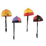 Maxbell 4 Pieces Chinese Oriental Cap