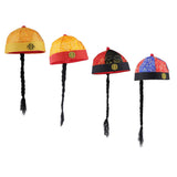 Maxbell 4 Pieces Chinese Oriental Cap