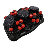 Maxbell Women Stretchy Magic Beads Hair Clip Slide Combs for Bun Easy Updo Tools
