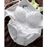 Maxbell Padded Push Up Bra Set Women Lady Lace Floral Bra Set Underwear Lingerie 75B