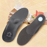 Maxbell Leather Insoles Comfort Arch Support Full Length Shoe Insert Cushion 37-38