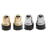 Maxbell High Hee Tips Caps Metal Stiletto Pins Plates Dowel Lift Reduce Noise Golden