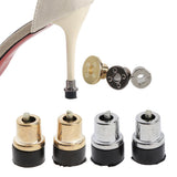 Maxbell High Hee Tips Caps Metal Stiletto Pins Plates Dowel Lift Reduce Noise Golden