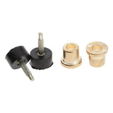 Maxbell High Hee Tips Caps Metal Stiletto Pins Plates Dowel Lift Reduce Noise Golden