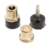 Maxbell High Hee Tips Caps Metal Stiletto Pins Plates Dowel Lift Reduce Noise Golden