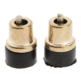 Maxbell High Hee Tips Caps Metal Stiletto Pins Plates Dowel Lift Reduce Noise Golden