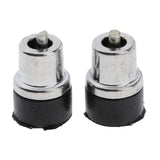 Maxbell High Hee Tips Caps Metal Stiletto Pins Plates Dowel Lift Reduce Noise Silver