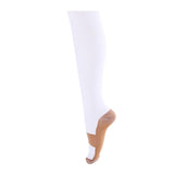 Maxbell Maxbell 1 Pair Jogging Knee High Compression Socks Unisex Calf Stockings Sleeve L-XL