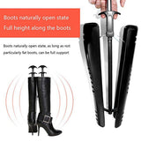 Maxbell Boots Stand Holder Automatic Tall Boot Shoe Stretcher Support Keeper Black