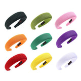 Maxbell Women Headband Headwear Wide Plastic Hairband Hair Accessories White
