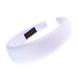 Maxbell Women Headband Headwear Wide Plastic Hairband Hair Accessories White