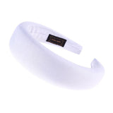 Maxbell Women Headband Headwear Wide Plastic Hairband Hair Accessories White