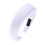 Maxbell Women Headband Headwear Wide Plastic Hairband Hair Accessories White
