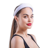 Maxbell Women Headband Headwear Wide Plastic Hairband Hair Accessories White