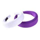 Maxbell Women Headband Headwear Wide Plastic Hairband Hair Accessories White