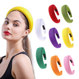 Maxbell Women Headband Headwear Wide Plastic Hairband Hair Accessories White