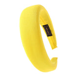 Maxbell Women Headband Headwear Wide Plastic Hairband Hair Accessories Yellow