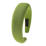 Maxbell Women Headband Headwear Wide Plastic Hairband Hair Accessories Olive Green