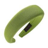 Maxbell Women Headband Headwear Wide Plastic Hairband Hair Accessories Olive Green
