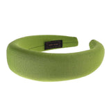 Maxbell Women Headband Headwear Wide Plastic Hairband Hair Accessories Olive Green