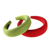Maxbell Women Headband Headwear Wide Plastic Hairband Hair Accessories Olive Green