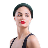 Maxbell Women Headband Headwear Wide Plastic Hairband Hair Accessories Dark Green