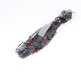 Maxbell Lace Flower Turban Headband Headwrap for Women Hair Accessories Red+Pink