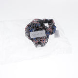Maxbell Lace Flower Turban Headband Headwrap for Women Hair Accessories Blue+Pink