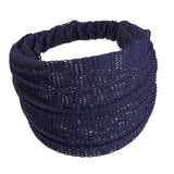 Maxbell Womens Headband Stretchy Turban Head Wrap Sport Workout Non-slip Hair Band