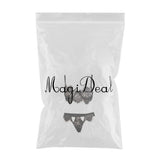 Maxbell Maxbell Women Sexy Lace Body Suit Skeleton Tback Set New Lady Sleep Wear Wife Gift S