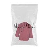 Maxbell Unisex Chef Jackets Coat Long Sleeves Shirt Kitchen Uniforms Red XL