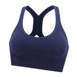 Maxbell Racerback Sports Bra Padded High Impact for Yoga Gym Workout Fitness M