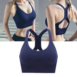 Maxbell Racerback Sports Bra Padded High Impact for Yoga Gym Workout Fitness M