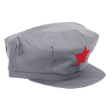 Maxbell Men Women Kids Visor Beret Flat Cap Red Army Hat Adults XL