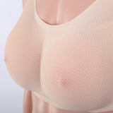 Pocket Bra Crop Top Silicone Fake Boobs for Mastectomy Tank Top XS-XL S